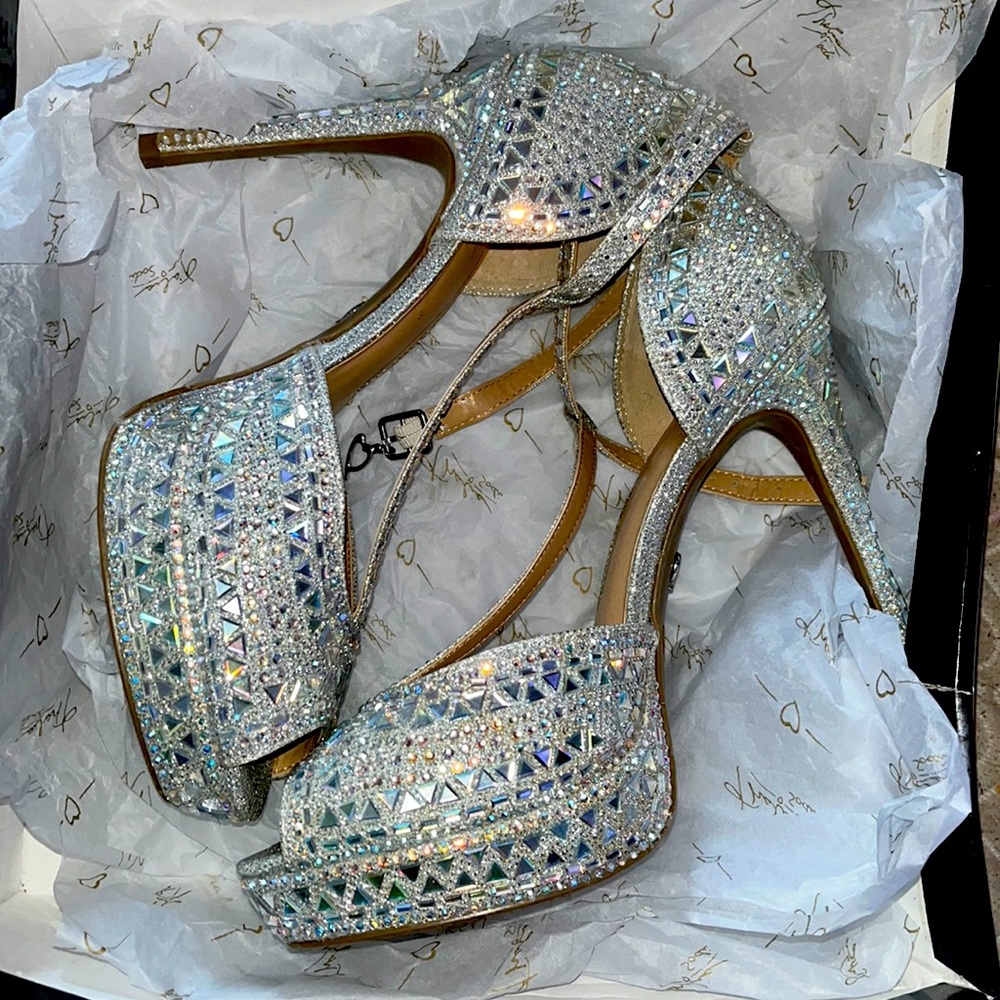 Blinged heels